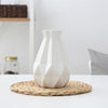 FREESON Elegant Diamond Mesh Design Porcelain Vases for Decorations - Divine Inspiration Styles