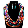 MOONGIRL Women's Fashion Luxury Multi-Color Beautiful Resin Beads Jewelry Set - Divine Inspiration Styles