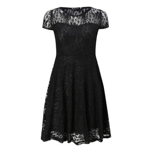 LIVAGIRL Women's Fashion Beautiful Spring Summer Autumn Lace Dress - Divine Inspiration Styles