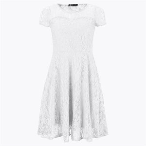 LIVAGIRL Women's Fashion Beautiful Spring Summer Autumn Lace Dress - Divine Inspiration Styles