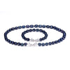 HENRIETTA Women's Luxury Fine Fashion Genuine Black Pearl Jewelry Set - Divine Inspiration Styles