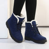 JIASHA Women's Fashion Genuine Leather Plush Fur Ankle Boots - Divine Inspiration Styles