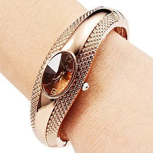EUHUA Women's Fashion Rose Gold Luxury Fine Fashion Bracelet Watch - Divine Inspiration Styles