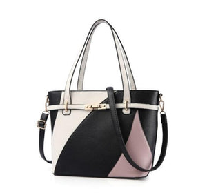 HBG Women's Leather Multi-Color Shoulder & Handbag Multi-Purpose Tote Bag - Divine Inspiration Styles
