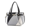HBG Women's Leather Multi-Color Shoulder & Handbag Multi-Purpose Tote Bag - Divine Inspiration Styles