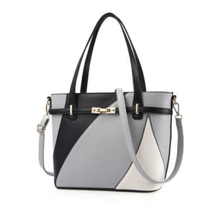 HBG Women's Leather Multi-Color Shoulder & Handbag Multi-Purpose Tote Bag - Divine Inspiration Styles