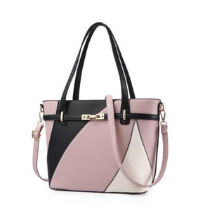 HBG Women's Leather Multi-Color Shoulder & Handbag Multi-Purpose Tote Bag - Divine Inspiration Styles