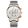 NIBOSI Men's Fine Fashion Premium Top Quality Triple Dial Stainless Steel Watch - Divine Inspiration Styles