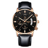 NIBOSI Men's Fine Fashion Premium Top Quality Triple Dial Stainless Steel Watch - Divine Inspiration Styles