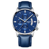 NIBOSI Men's Fine Fashion Premium Top Quality Triple Dial Stainless Steel Watch - Divine Inspiration Styles