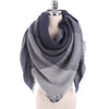 NARELLA Women's Luxury Fashion Warm Winter Plaid Cashmere Shawl Blanket Scarf - Divine Inspiration Styles