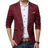 MSD Brand Men's Classic Mesh Plaid Casual Blazer - Divine Inspiration Styles