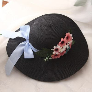 OZYC Women's Fine Fashion Luxury Style Exquisite Floral Straw Hat for Women - Divine Inspiration Styles