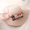 OZYC Women's Fine Fashion Luxury Style Exquisite Floral Straw Hat for Women - Divine Inspiration Styles