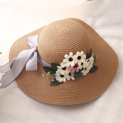 OZYC Women's Fine Fashion Exquisite Floral Straw Hat for Women – Divine  Inspiration Styles