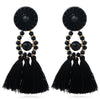 HCL Women's Elegant Fashion Vintage Statement Tassel Earrings - Divine Inspiration Styles