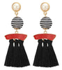 HCL Women's Elegant Fashion Vintage Statement Tassel Earrings - Divine Inspiration Styles