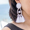 HCL Women's Elegant Fashion Vintage Statement Tassel Earrings - Divine Inspiration Styles