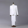 GODWORKS Men's Fashion Wedding Groom, Prom & Groomsmen Tailored Suit Set - Divine Inspiration Styles