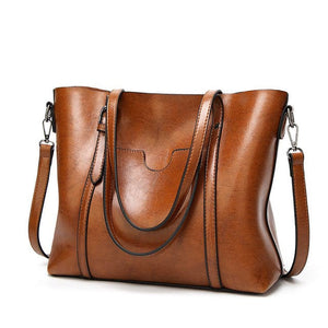 HERALD Design Women's Fashion Designer Leather Large Capacity Tote Bag - Divine Inspiration Styles