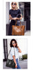 HERALD Design Women's Fashion Designer Leather Large Capacity Tote Bag - Divine Inspiration Styles