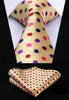 HARRINGTON Design Men's Fashion Silk Necktie & Matching Handkerchief Set - Divine Inspiration Styles