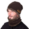 VBIGER Men's Winter Knitted Wool Cap & Infinity Scarf - Divine Inspiration Styles