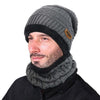 VBIGER Men's Winter Knitted Wool Cap & Infinity Scarf - Divine Inspiration Styles