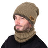 VBIGER Men's Winter Knitted Wool Cap & Infinity Scarf - Divine Inspiration Styles