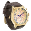 KADEMAN Men's Luxury Fashion Golden Blue Premium Quality Leather Quartz Watch - Divine Inspiration Styles