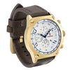KADEMAN Men's Luxury Fashion Golden Blue Premium Quality Leather Quartz Watch - Divine Inspiration Styles