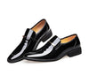 QFFAZ Men's Genuine Leather Formal Wedding Party & Business Dress Shoes - Divine Inspiration Styles