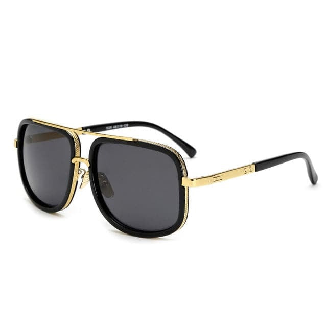 DPZ Men's & Women's Retro Style Fine Fashion Square Luxury Sunglasses - Divine Inspiration Styles