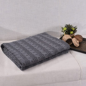 EGHOMES Men's & Women's High Quality 100% Cotton Soft Knitted Blanket & Throw - Divine Inspiration Styles