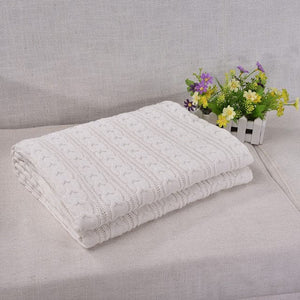 EGHOMES Men's & Women's High Quality 100% Cotton Soft Knitted Blanket & Throw - Divine Inspiration Styles