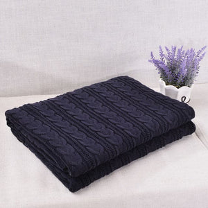 EGHOMES Men's & Women's High Quality 100% Cotton Soft Knitted Blanket & Throw - Divine Inspiration Styles