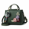 JOOZ Women's Fashion Beautiful Bouquet of Flowers Luxury Leather Handbag - Divine Inspiration Styles