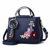 JOOZ Women's Fashion Beautiful Bouquet of Flowers Luxury Leather Handbag - Divine Inspiration Styles
