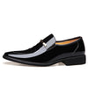 QFFAZ Men's Genuine Leather Formal Wedding Party & Business Dress Shoes - Divine Inspiration Styles