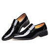 QFFAZ Men's Genuine Leather Formal Wedding Party & Business Dress Shoes - Divine Inspiration Styles