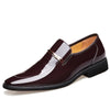 QFFAZ Men's Genuine Leather Formal Wedding Party & Business Dress Shoes - Divine Inspiration Styles