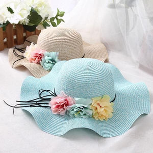 DOITBEST Women's Fine Fashion Spring Summer Autumn Flower Straw Hat - Divine Inspiration Styles