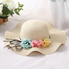 DOITBEST Women's Fine Fashion Spring Summer Autumn Flower Straw Hat - Divine Inspiration Styles