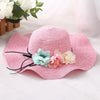 DOITBEST Women's Fine Fashion Spring Summer Autumn Flower Straw Hat - Divine Inspiration Styles