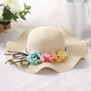 DOITBEST Women's Fine Fashion Spring Summer Autumn Flower Straw Hat - Divine Inspiration Styles