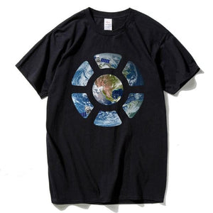 HANHENT Men's & Women's Specialty T-Shirt of Earth Seen from Space - Divine Inspiration Styles