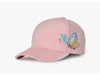 NATASHA Design Women's Fashion Stylish Pink Blush Golden Blue Butterfly Cap - Divine Inspiration Styles
