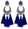 HCL Women's Elegant Fashion Vintage Filigree Tassel Earrings - Divine Inspiration Styles