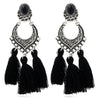 HCL Women's Elegant Fashion Vintage Filigree Tassel Earrings - Divine Inspiration Styles