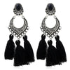 HCL Women's Elegant Fashion Vintage Filigree Tassel Earrings - Divine Inspiration Styles